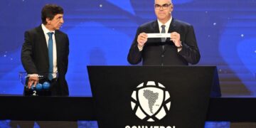 Sorteio da Conmebol em 2025