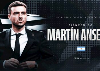 Arte de anuncio do Botafogo