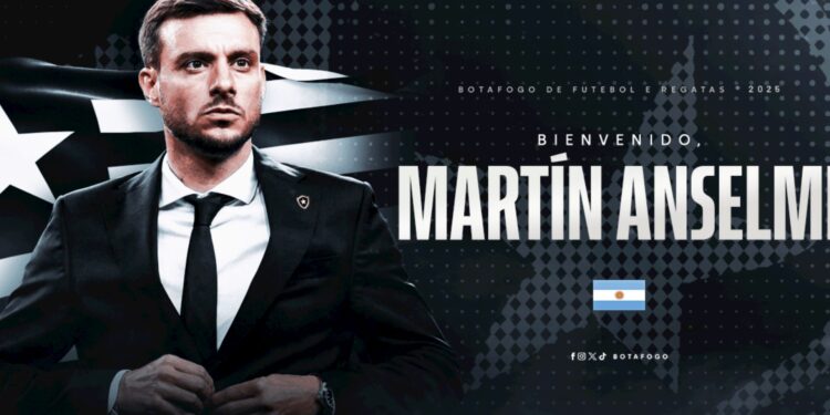 Arte de anuncio do Botafogo