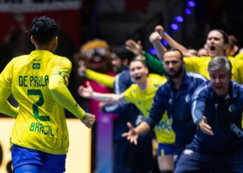 Brasil em ação no Mundial de Handebol