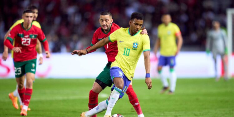 Amistoso entre Brasil e Marrocos em 2023
