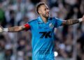 Neymar comemora gol contra o Juventude; camisa vai a leilão