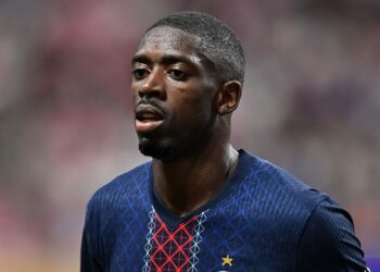Dembélé em ação pelo PSG