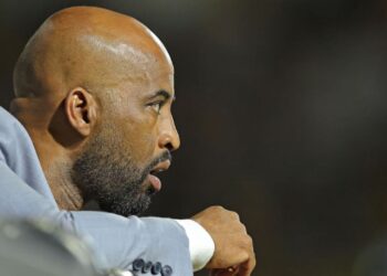 Fabinho Soldado durante jogo do Corinthians