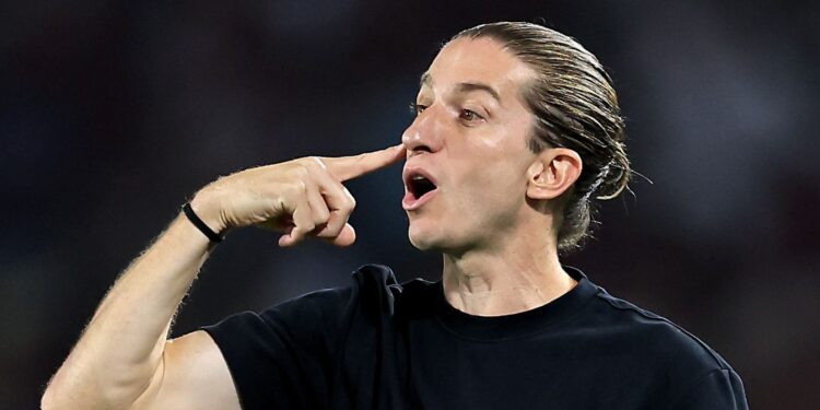 Filipe Luis no comando do Flamengo