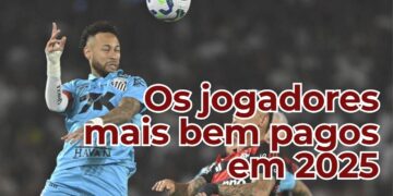 O ranking dos jogadores mais bem pagos atuando no Brasil vai te surpreender