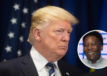 Trump comemora venda histórica de ingressos da Copa e elogia Pelé como ícone