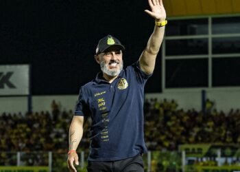 Rafael Guanaes em jogo do Mirassol