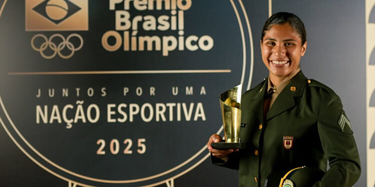 Rebeca Lima foi eleita a a revelação do esporte olímpico brasileiro em 2025 - Foto: Divulgação/COB