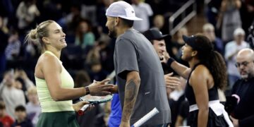 Sabalenka e Kyrgios vão se enfrentar no dia 28 de dezembro