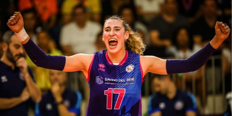 Antropova comandou o título do Scandicci