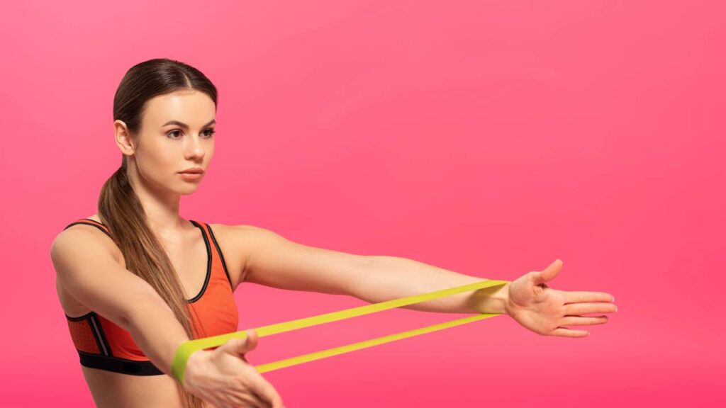 Como fazer um treino com elásticos completo em casa