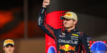 Max Verstappen após o GP de Abu Dhabi