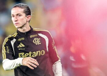 Filipe Luís falou após a derrota do Flamengo no clássico contra o Fluminense