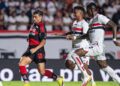 O Flamengo estreou com derrota no Campeonato Brasileiro diante do São Paulo