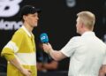 Jannik Sinner estreou com vitória no Australian Open