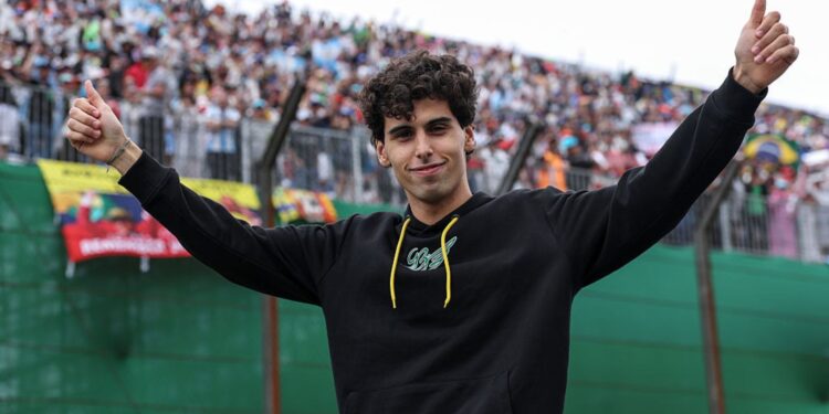 Bortoleto elogiou o carro da Audi durante o evento de lançamento