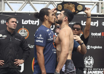 Cinturão dos médios estará em jogo - Foto: Hugo Elevaty Esportes
