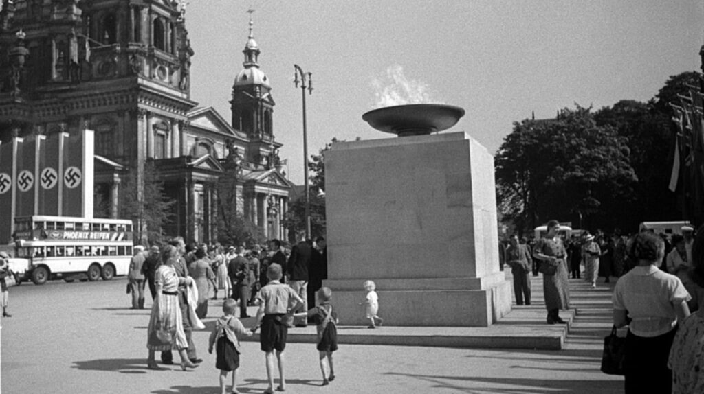 Esta foi a primeira Olimpíada a ser transmitida na TV