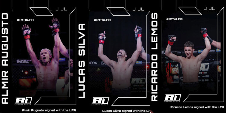 Trio conquistou vaga no LFA - Foto: Divulgação