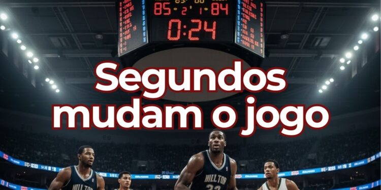 Entenda como 3, 8 e 24 segundos podem mudar tudo no basquete