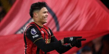 Evanilson deixou o dele na vitória do Bournemouth