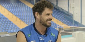 Bruninho recebeu a equipe do SB no Ginásio do Taquaral