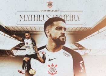 Matheus Pereira é anunciado pelo Corinthians