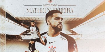 Matheus Pereira é anunciado pelo Corinthians