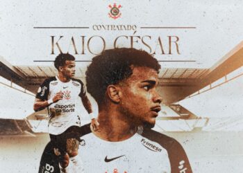 Kaio César é anunciado pelo Corinthians
