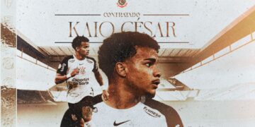 Kaio César é anunciado pelo Corinthians