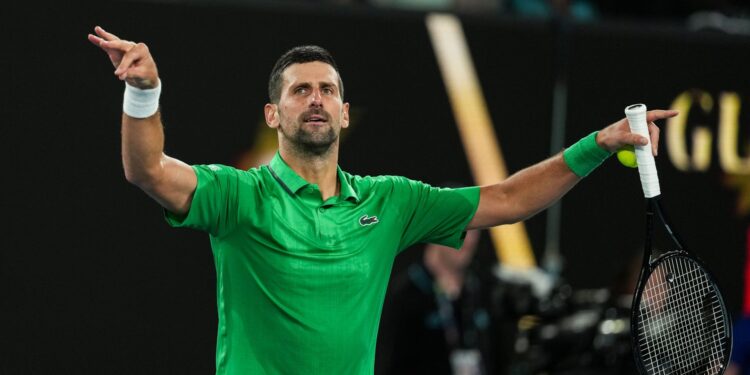 Djokovic está nas quartas do Australian Open