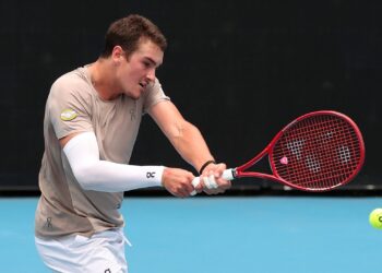 João Fonseca já está treinando em Melbourne