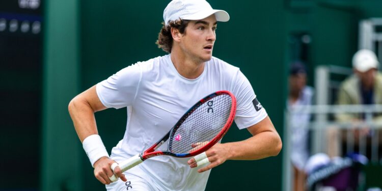 João Fonseca em ação