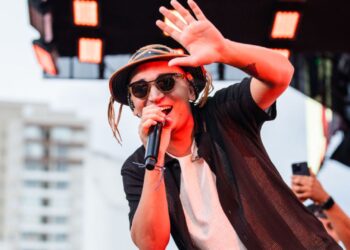 João Gomes durante show