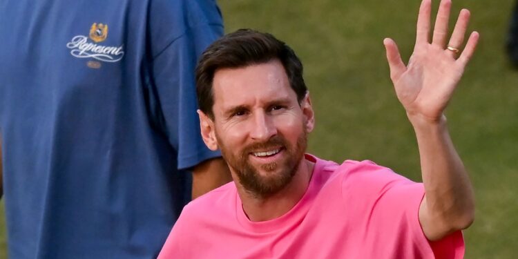 Messi segue vestindo a camisa do Inter Miami