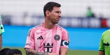 Messi em ação pelo Inter Miami