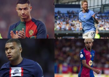 Esses são os melhores jogadores de de 16 a 41 anos que se destacam no futebol