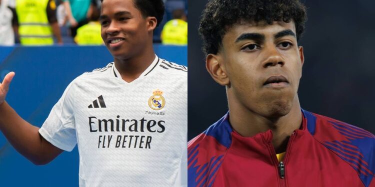 Endrick supera Lamine Yamal com feito histórico