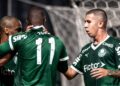 Jogadores do Palmeiras durante a Copinha