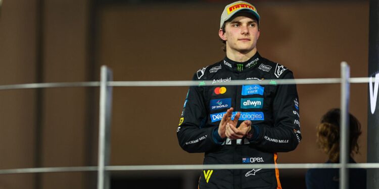 Piastri durante GP de Abu Dhabi em 2025