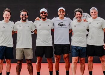 Rackets in Paradise é um evento organizado pela agência Turn On The Light