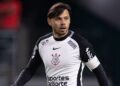 Romero durante jogo do Corinthians