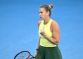 Sabalenka em ação no WTA de Brisbane