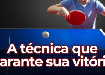 O segredo para devolver as bolas no tênis de mesa e marcar pontos