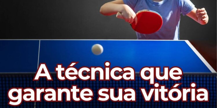 O segredo para devolver as bolas no tênis de mesa e marcar pontos