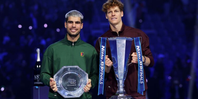 Sinner e Alcaraz devem seguir sendo os grandes nomes do tênis em 2026