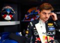 Verstappen durante testes em Barcelona