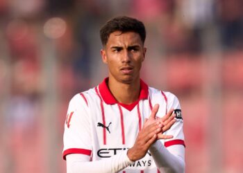 Vitor Reis em ação pelo Girona