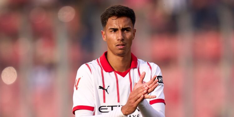 Vitor Reis em ação pelo Girona